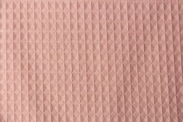 Diamond checker waffle fabric