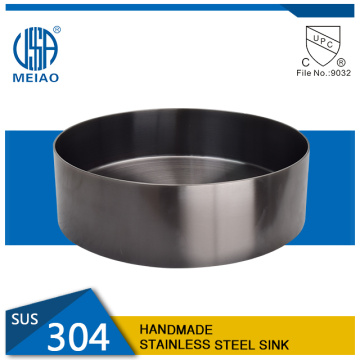 E tsamaisoa ka letsoho la ho hlapela PVD STEINY STEEL SINK