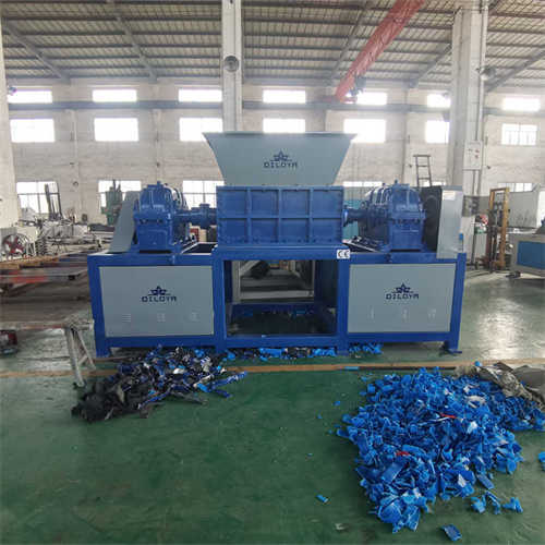 Dual Shaft Shredder For Plastic Barrels