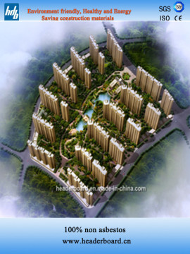 Fiber Cement Wall Used for Africa Housing Project