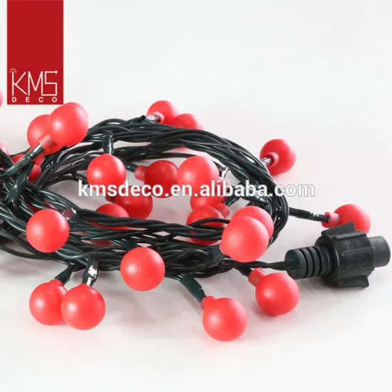 Outdoor or indoor decoration controller type led berry fairy lights