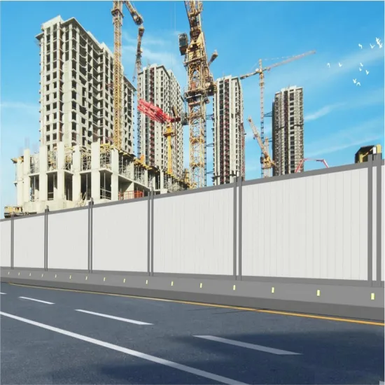 Steel Structure Enclosure Steel Sandwich Panel Fence