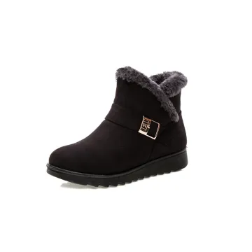 Middle aged and elderly short boots for mothers