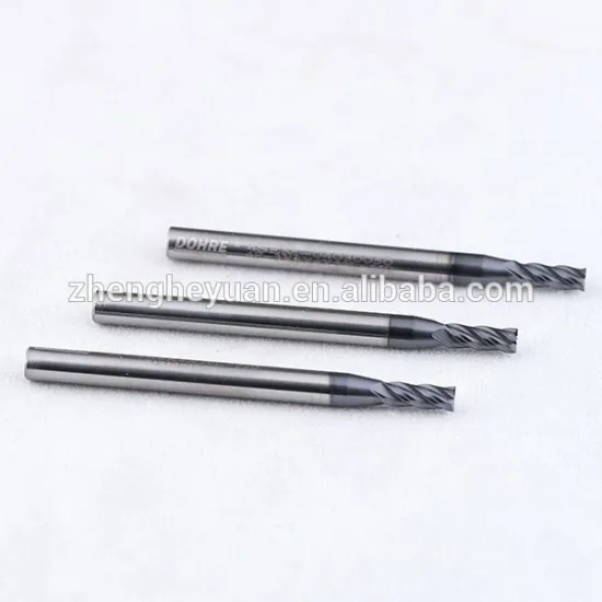 Manufacturer supplier carbide cutting end mill for 3C industry-ZHY