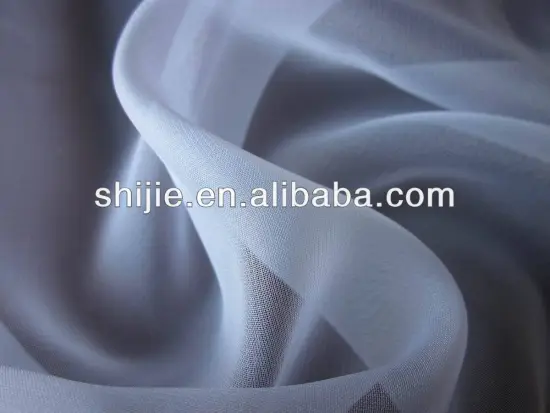 PFP/PFD 100% Silk Chiffon fabric/Pure silk chiffon fabric ready to dye and print/6m/m silk chiffon fabric for scarf