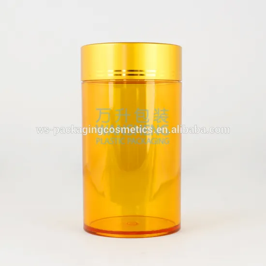 SAN Jar Medicine Capsule Cosmetic Jar Plastic Capsule Jar