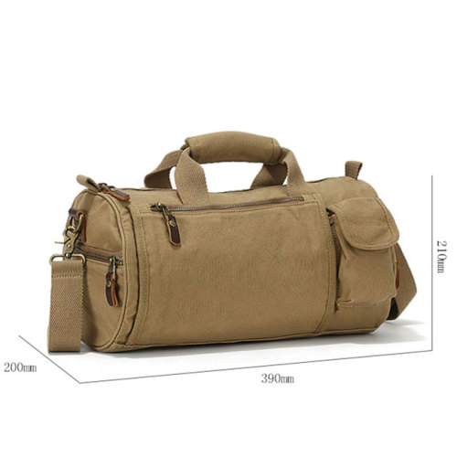 Large Canvas Duffle Trolley Luggage Organizer Bag