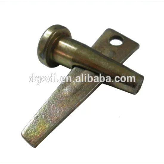 China custom made high precision brass wedge pin manufacturer