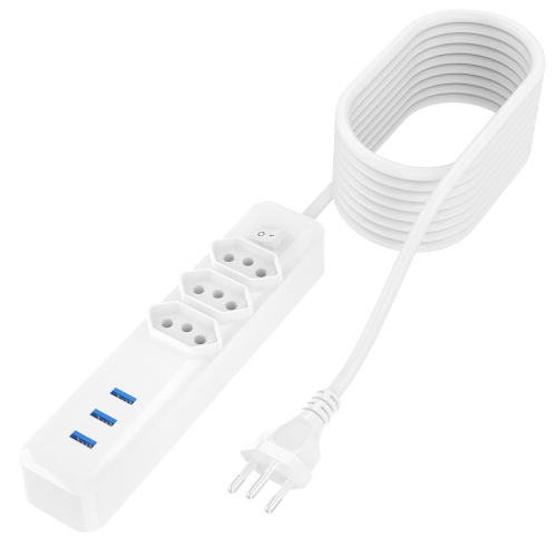 Brazilian Socket 3 Power Socket 3 USB Port