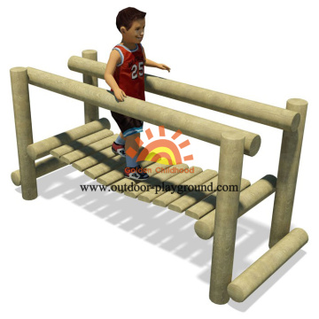 School Outdoor Wooden Playground Equipment For Kids