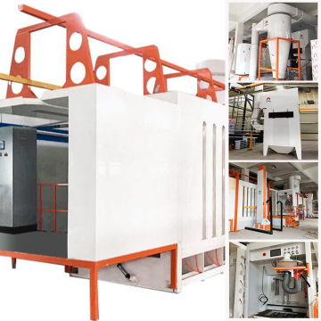 Smart Big Cyclone Powder Coating Booth for Metals