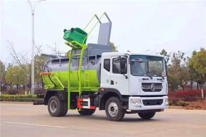 HOT SALE DFAC D9 Kitchen Garbage Collecting Vehicle