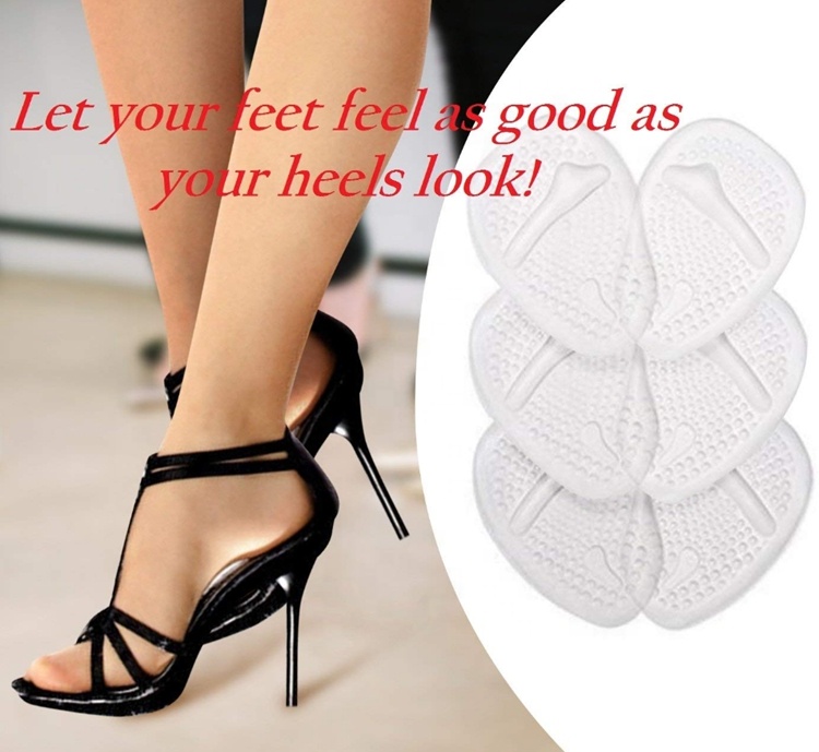 Silicone High Heel Shoes Non Slip Shoe Inserts