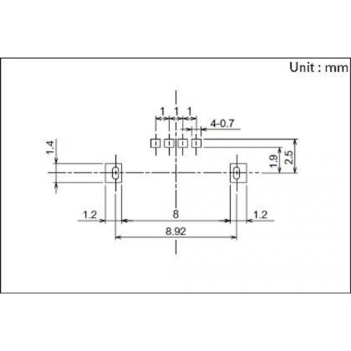 Slide Switch that Bounces Back on the Right