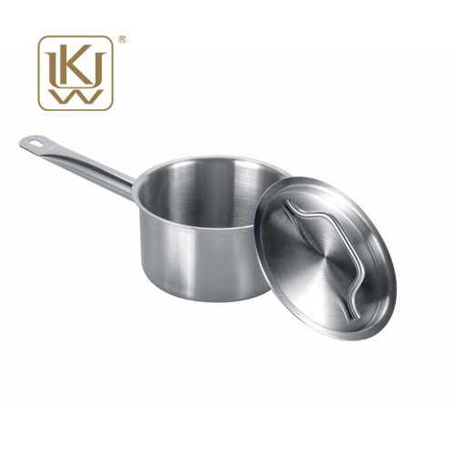 Steel Sauce Pot Short Body Stainless Steel Sauce Pot Set Factory