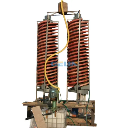 Gravity Separation of Titanium Ore from Iron Mine Using Spiral Separators