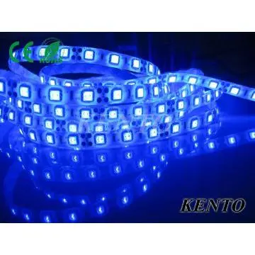 12v Blue strip Lights SMD3528 Waterproof Blue Led Strips, 96 leds /m