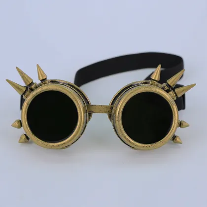 Steampunk Kaleidoscope Windshield Glasses for Clothing Matching
