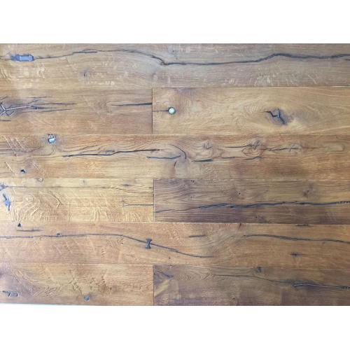rustic oak flooring brushed oiled