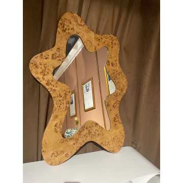 Wall Hanging Decorative Cosmetic Mirror for Home Entryways