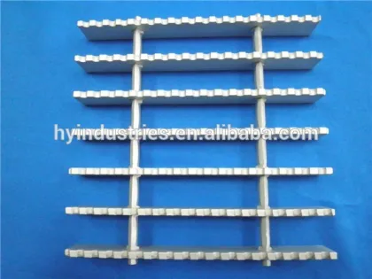 Safe anti-slip architectural floor grating