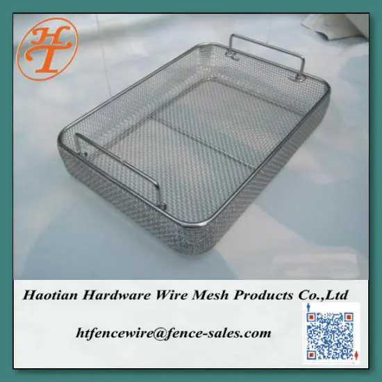metal basket for medical