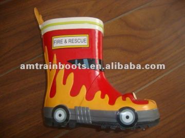 kid cartoon rain boots