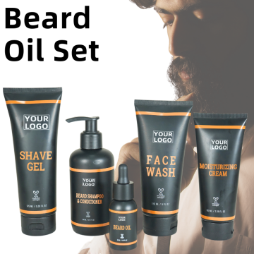 OEM Men's Beard Care Grooming Kit with Shave Gel