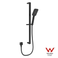 Watermark Matte Black Shower Rail σετ