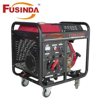Portable Welding Type Diesel Generator 5kw with Wheels