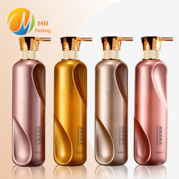 Luxury Custom 500ml/16oz PET Empty Pump Bottles for Shampoo and Body Wash