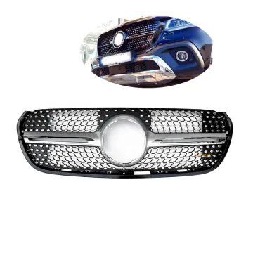 Modified Diamond Grille for Mercedes-Benz X-Class Pickup - 2016 Front Bumper Grille W470