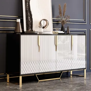 Luxury Gold Sideboard Buffet Cabinet Wholesale Factory