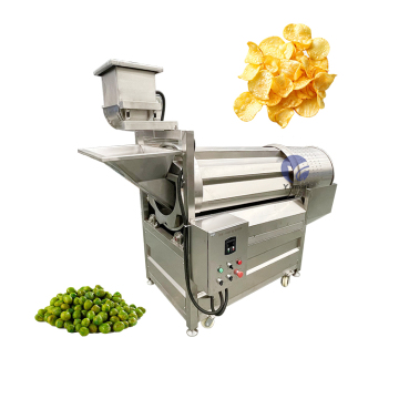 Automatic Customized Flavor Drum Seasoning Machine for Snack Foods