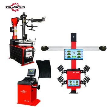 3D Wheel Alignment Tire Changer and Balancer Combo - Xinjintuo Tyre Workshop Equipment