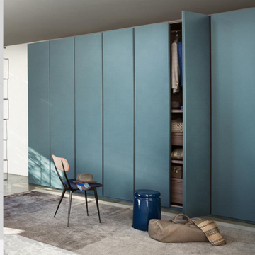 Green Modern Wooden Wall Cabinet for Bedroom Storage