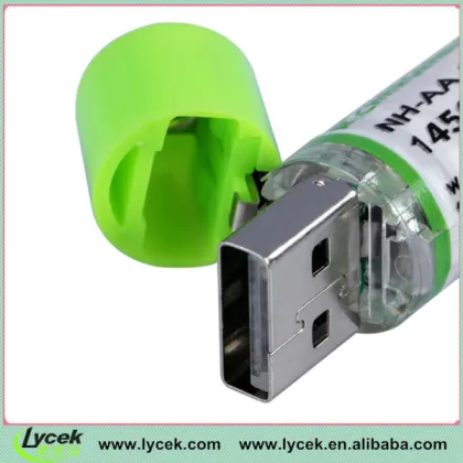 aa rechargeable battery aa battery usb charge batteries