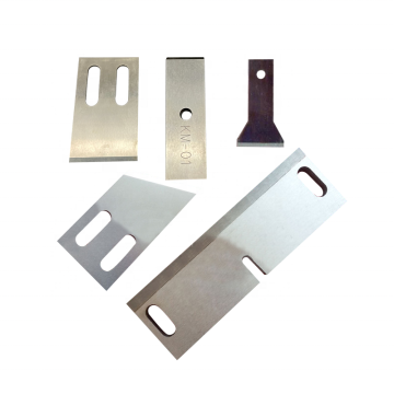 Twin Screw Extruder Non-Standard Pelletizer Blades for Gala Plastic Recycling
