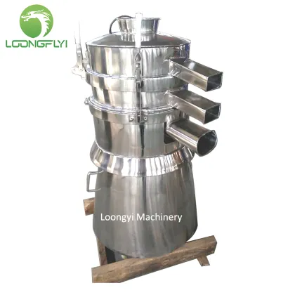 Loongyi hot xxnx sand circular vibrating screen