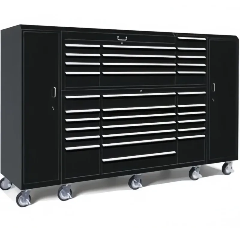 Best Price Cold Rolled Steel Black Professional Mobile Tool Cabinet