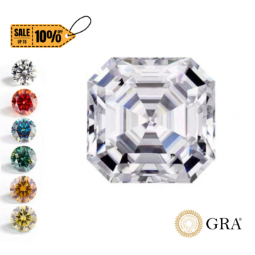 Moissanite Diamonds D Color VVS1 GRA Certified Archer Cut VVS Loose Moissanite