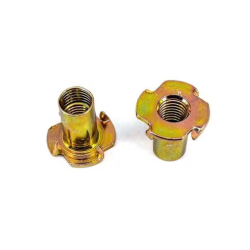 Tees tipo T com porcas de garra de 4 garfos