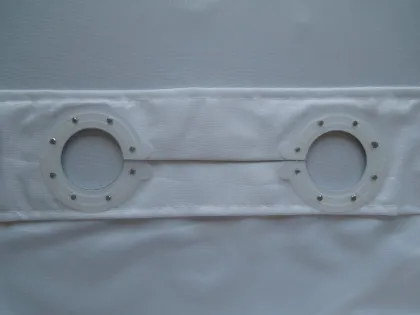 Violet forest new products polyester thick shower curtain hookless