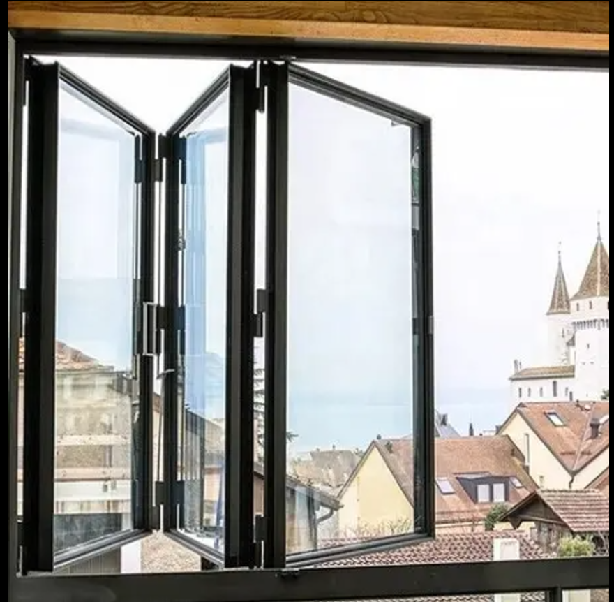 Aluminum Bi-Folding Windows