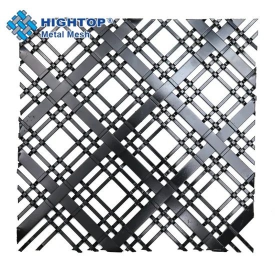 Stainless Steel Woven Decorative Mesh Railing Infill Panels for Metal Balustrade Systems: Enhancing Safety and Aesthetics