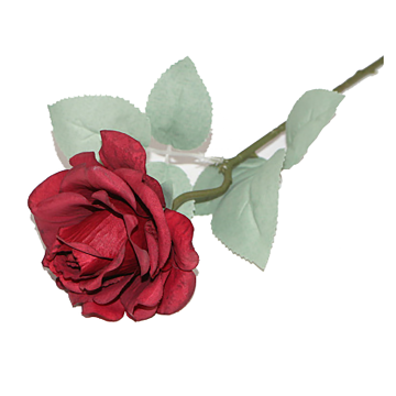 Customizable Linwoo 48cm Silk Red Roses Bouquet - Valentine's Day Gift for Women