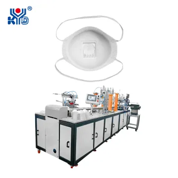Durable Cup Face Mask Breathing Valve Punching Machine