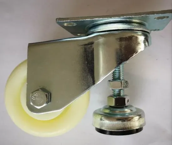 3" Universal Adjustable BBQ Grill Replacement Wheel with Brake