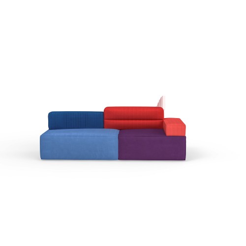 Color-Blocking Office Block Color Matching Sofa Imaginative Creative Play Sofa