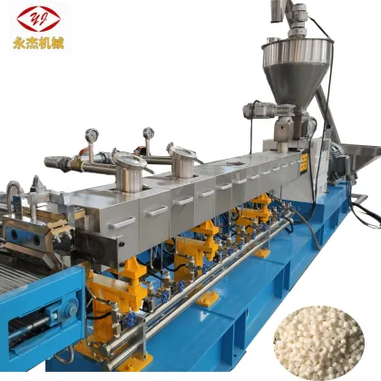 Bio Plastic Machine: PLA PBAT PVA + Starch Granulator with Twin Screw Extruder for Corn Starch Biodegradable Plastics